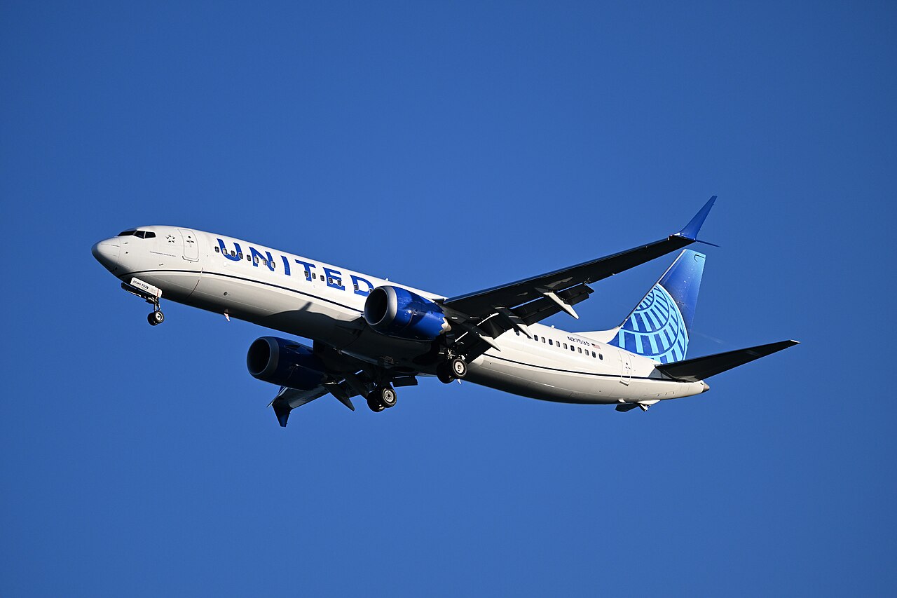United Airlines Boeing 737 MAX 9